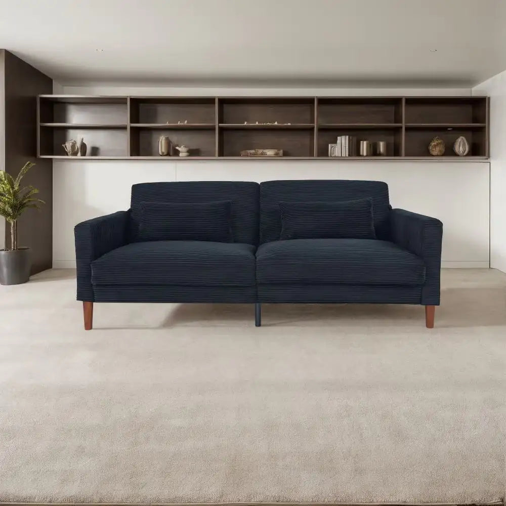 2140-BK Black Sofa